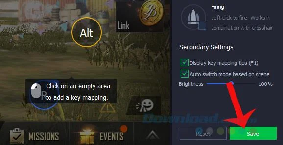 Configure el teclado virtual para jugar PUBG Mobile en Tencent Gaming Buddy