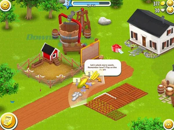 دستورالعمل اجرای بازی Hay Day برای مبتدیان
