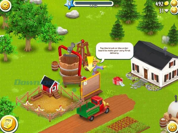 دستورالعمل اجرای بازی Hay Day برای مبتدیان