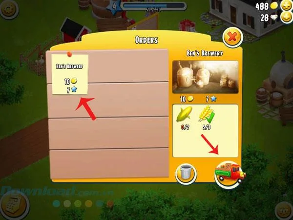 دستورالعمل اجرای بازی Hay Day برای مبتدیان