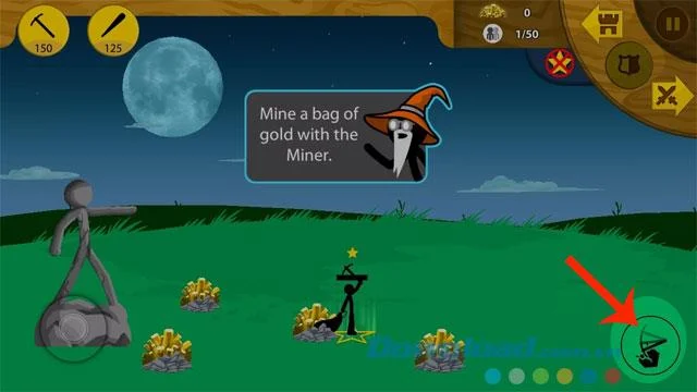 دستورالعمل نصب و پخش Stick War: Legacy بر روی تلفن