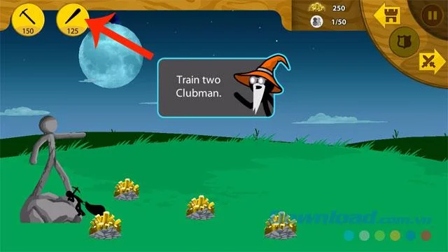 دستورالعمل نصب و پخش Stick War: Legacy بر روی تلفن