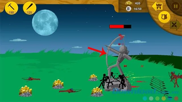دستورالعمل نصب و پخش Stick War: Legacy بر روی تلفن