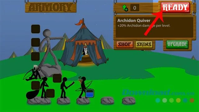 دستورالعمل نصب و پخش Stick War: Legacy بر روی تلفن