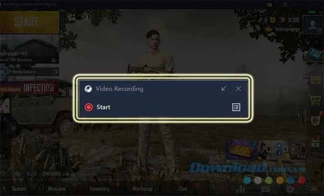 نحوه چرخش صفحه نمایش بازی PUBG Mobile در GameLoop