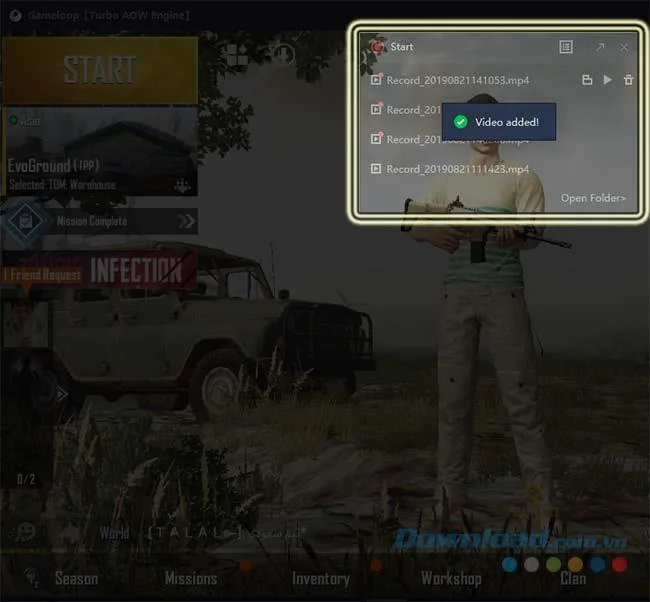 نحوه چرخش صفحه نمایش بازی PUBG Mobile در GameLoop