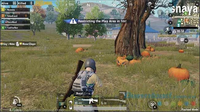 نحوه بازی حالت Payload در PUBG Mobile