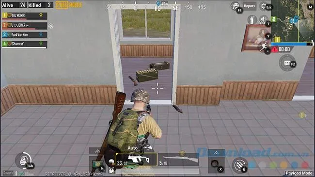 نحوه بازی حالت Payload در PUBG Mobile