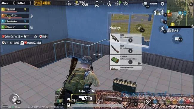 نحوه بازی حالت Payload در PUBG Mobile