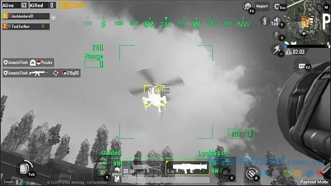 نحوه بازی حالت Payload در PUBG Mobile