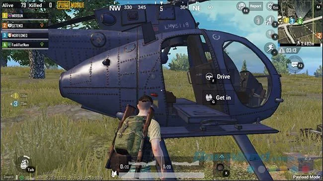 نحوه بازی حالت Payload در PUBG Mobile