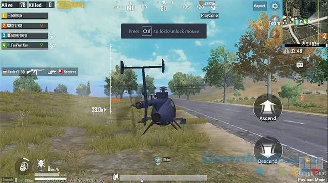 نحوه بازی حالت Payload در PUBG Mobile