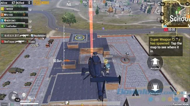 نحوه بازی حالت Payload در PUBG Mobile