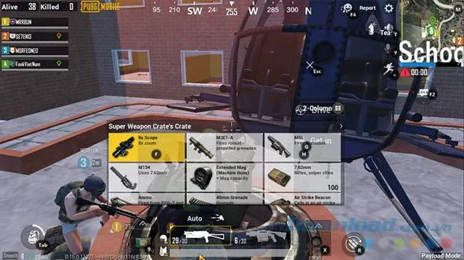 نحوه بازی حالت Payload در PUBG Mobile