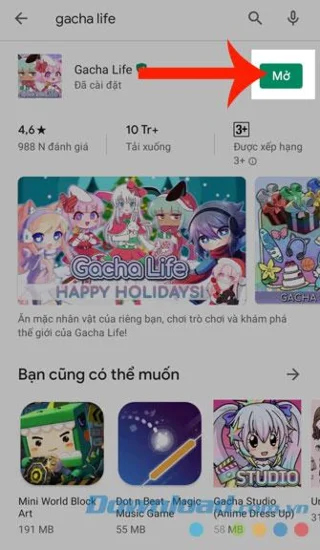 دستورالعمل نصب و اجرای بازی Gacha Life بر روی تلفن شما
