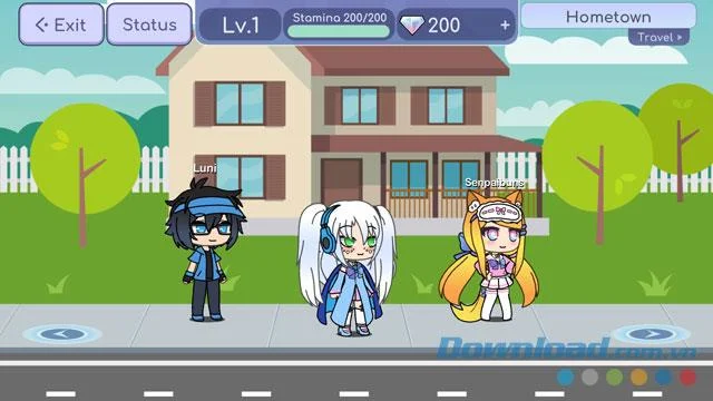 دستورالعمل نصب و اجرای بازی Gacha Life بر روی تلفن شما