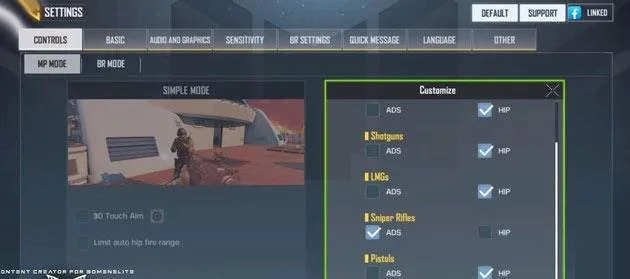 بهترین سفارشی سازی برای بازی Call of Duty: Mobile بدون تاخیر است و لکنت زبان ندارد