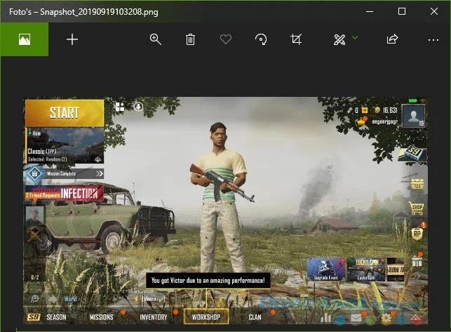Como tirar screenshots da tela do jogo no GameLoop