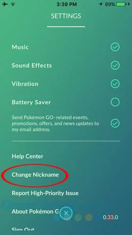 چگونه شخصیت و نماد Pokemon Go را تغییر نام دهیم