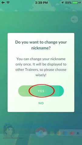 چگونه شخصیت و نماد Pokemon Go را تغییر نام دهیم
