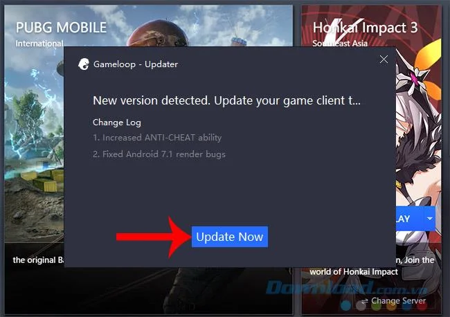 نحوه بروزرسانی GameLoop به آخرین نسخه