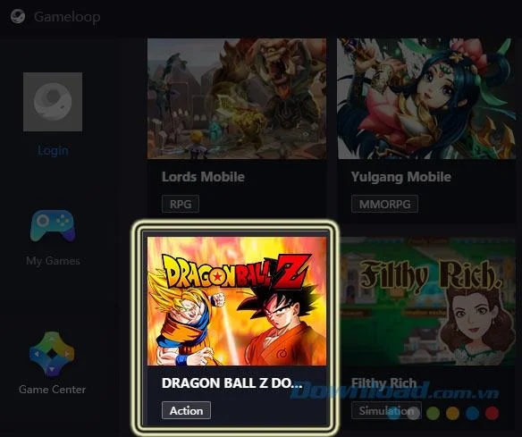 نحوه نصب و پخش Dragon Ball Z در Gameloop