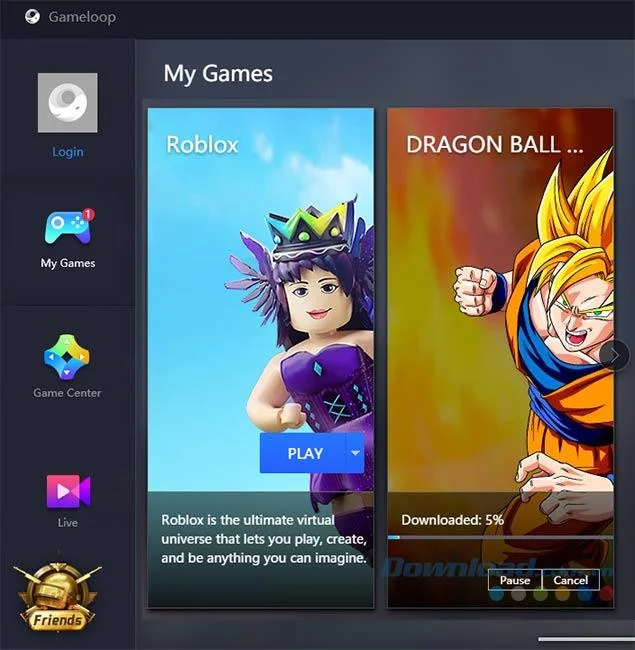 نحوه نصب و پخش Dragon Ball Z در Gameloop