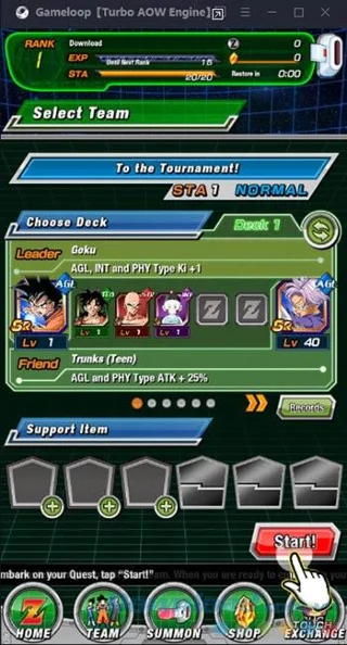نحوه نصب و پخش Dragon Ball Z در Gameloop