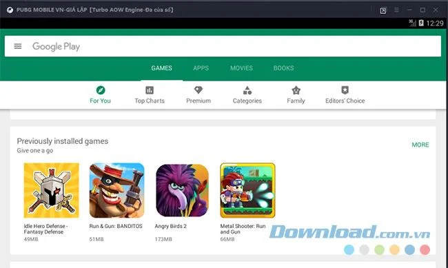 نحوه نصب بازی روی CH Play به Gameloop، Tencent Gaming Buddy