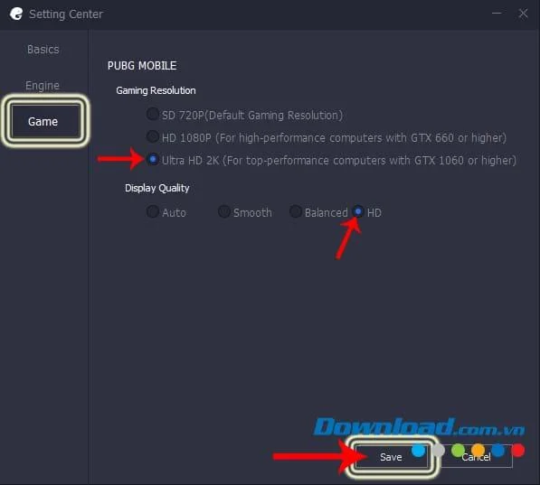نحوه پیکربندی PUBG Mobile VNG به HD در Tencent Gaming Buddy