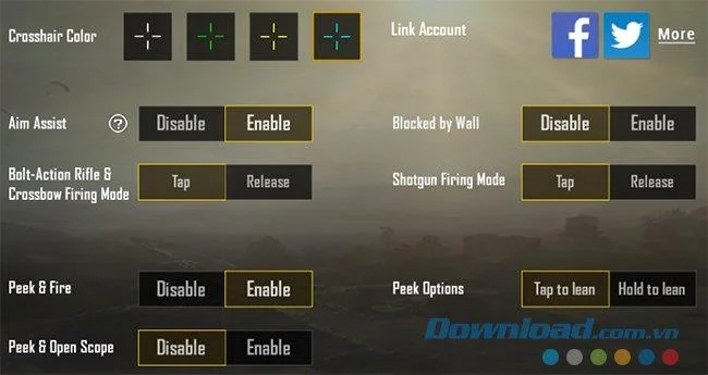 نحوه تغییر حالت اول شخص و تنظیمات اسلحه PUBG Mobile