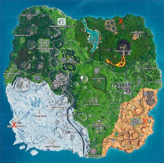 دستورالعمل برای تکمیل چالش Fortnite: فصل 9 ، هفته 9