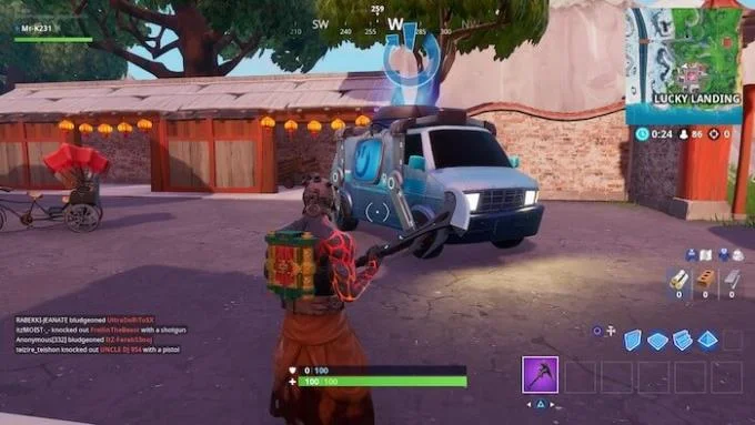 دستورالعمل برای تکمیل چالش Fortnite: فصل 9 ، هفته 9
