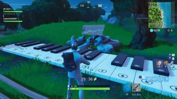 دستورالعمل برای تکمیل چالش Fortnite: فصل 9 ، هفته 9