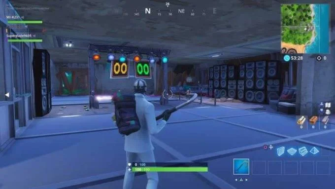 دستورالعمل برای تکمیل چالش Fortnite: فصل 9 ، هفته 9