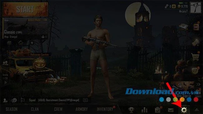 نحوه شخصی سازی دکمه پخش PUBG Mobile بر روی تلفن