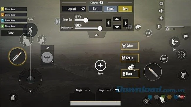 نحوه شخصی سازی دکمه پخش PUBG Mobile بر روی تلفن