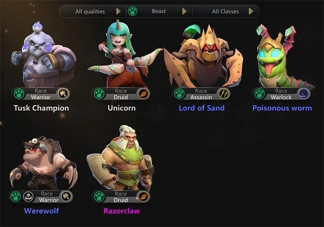 معرفی سیستم شخصیت در Auto Chess Mobile