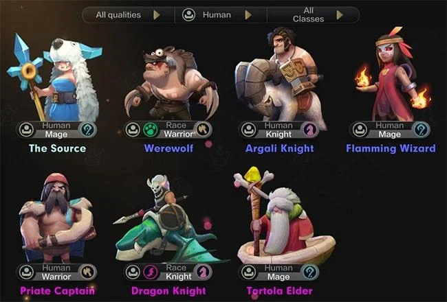 معرفی سیستم شخصیت در Auto Chess Mobile