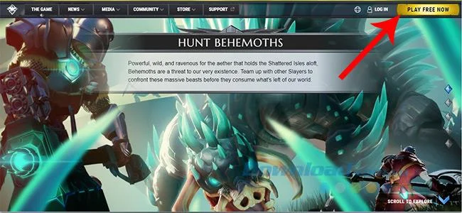 نحوه دانلود و نصب بازی Dauntless بر روی رایانه شخصی
