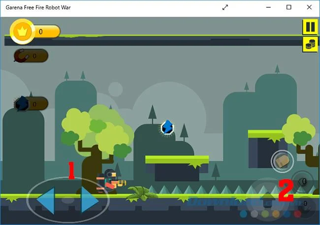 چگونه به نصب و بازی بازی Garena Free Fire Robot War