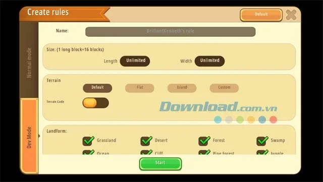 راهنمای بازی Mini World: Block for newbies