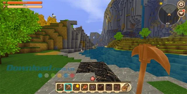راهنمای بازی Mini World: Block for newbies