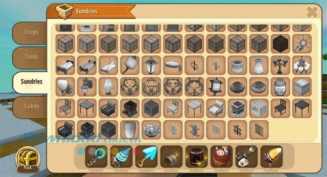 راهنمای بازی Mini World: Block for newbies
