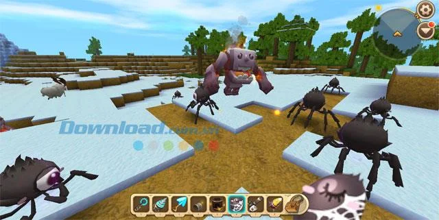 راهنمای بازی Mini World: Block for newbies