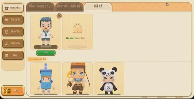 تغییر رنگ پوست ، تغییر ظاهر شخصیت ها در Mini World: Block Art