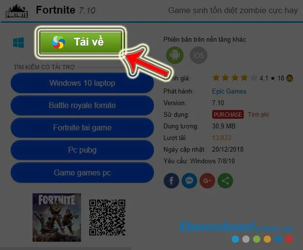 دستورالعمل بارگیری و نصب Fortnite Battle Royale بر روی رایانه خود