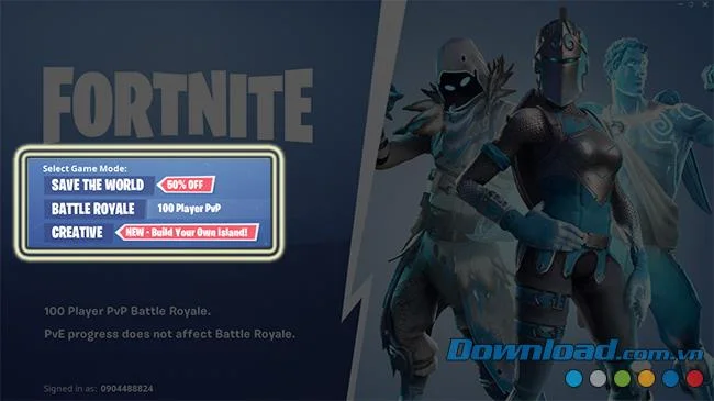 دستورالعمل بارگیری و نصب Fortnite Battle Royale بر روی رایانه خود