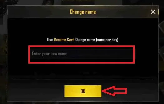 دستورالعمل تغییر نام کاراکتر در PUBG Mobile