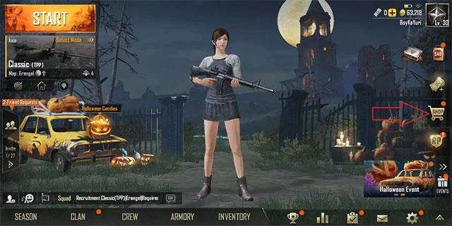دستورالعمل تغییر نام کاراکتر در PUBG Mobile